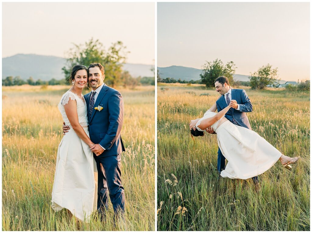 Grand Teton Jewish wedding traditional summer celebration Victor Idaho Moose Creek venue