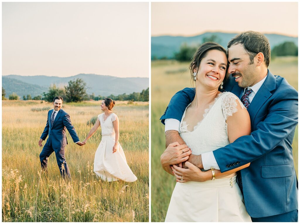 Grand Teton Jewish wedding traditional summer celebration Victor Idaho Moose Creek venue