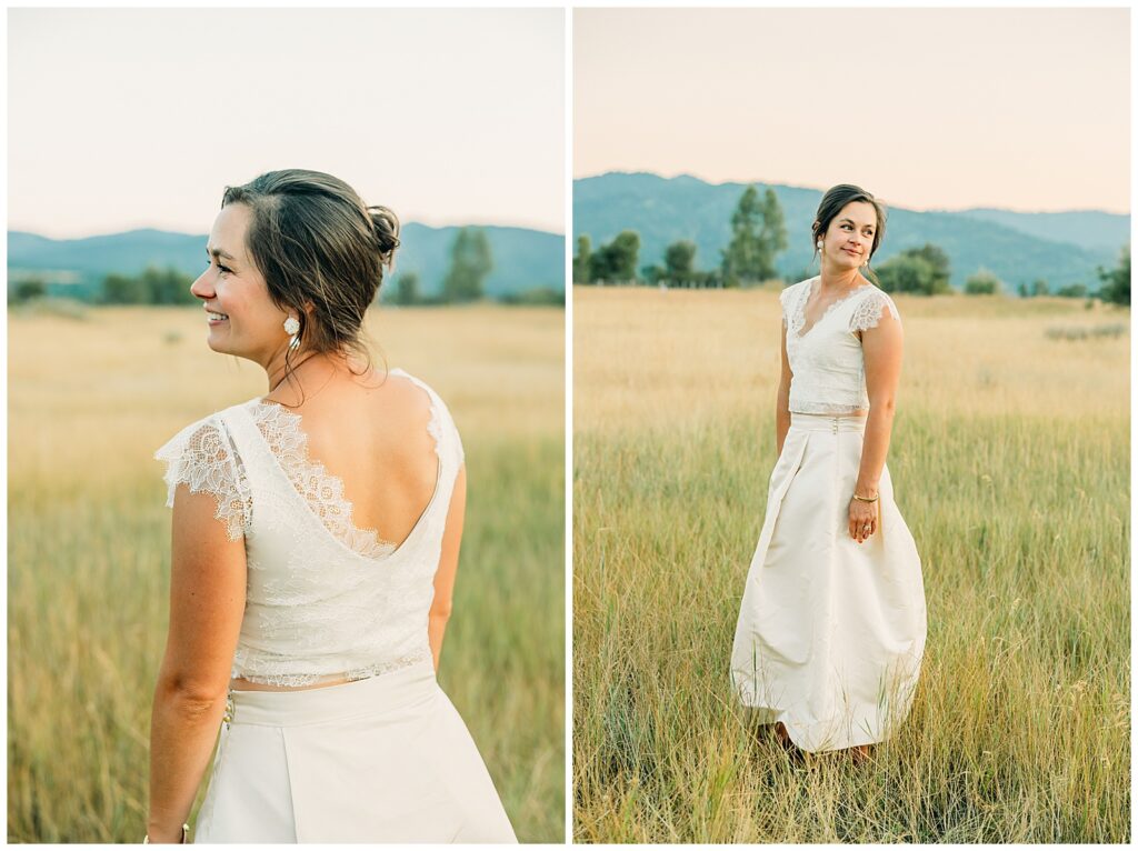 Grand Teton Jewish wedding traditional summer celebration Victor Idaho 