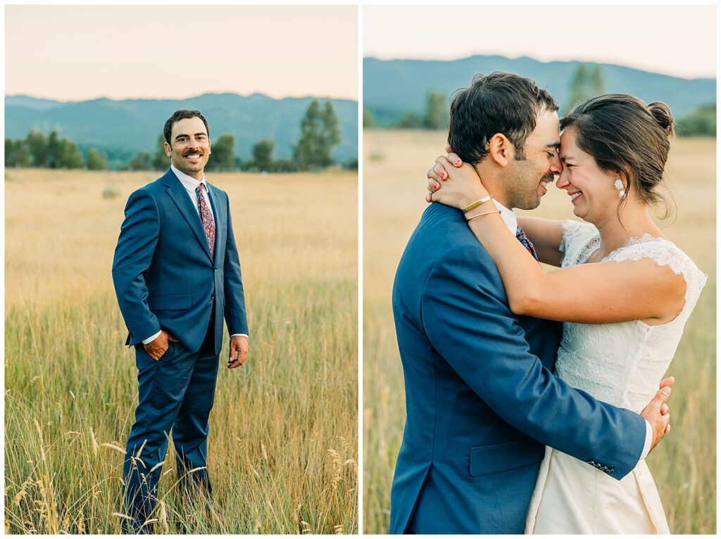 Grand Teton Jewish wedding traditional summer celebration Victor Idaho 