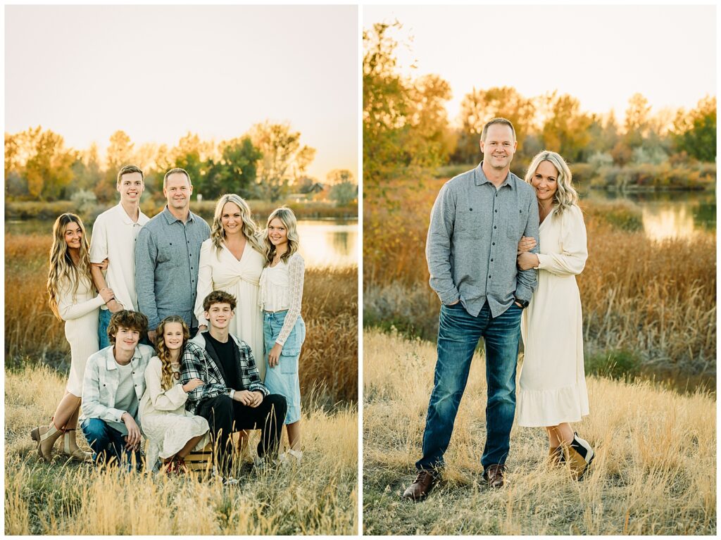 Idaho Falls family photographer mini session fall snake river outfit inspirations