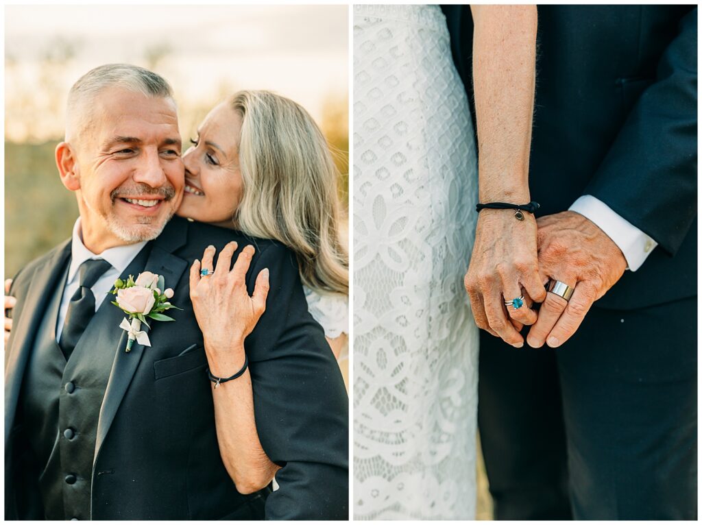 Idaho Falls Wedding Venue fall elopement LDS couple Gem Lake