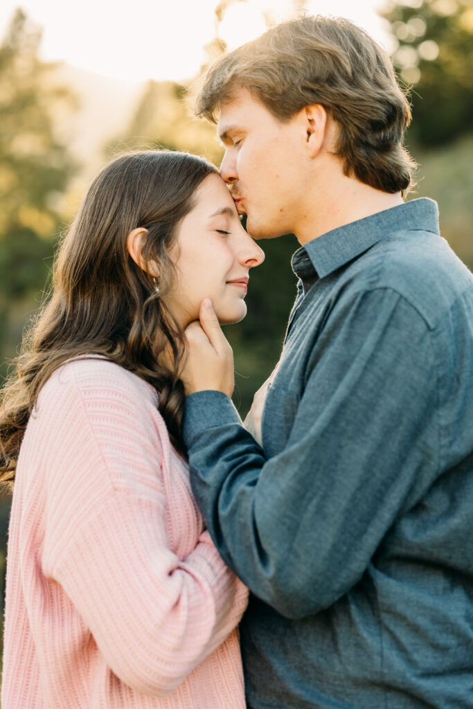 Idaho wedding photographer engagement Idaho Falls Snake River