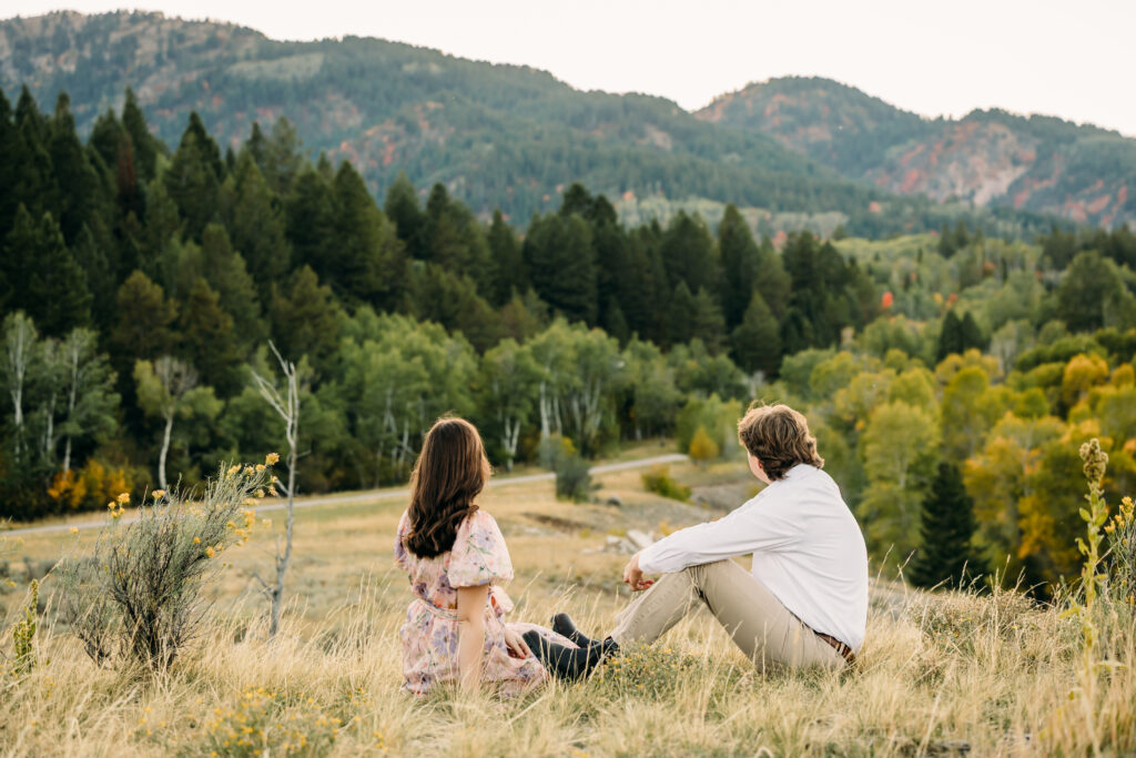 Idaho wedding photographer engagement Idaho Falls Snake River