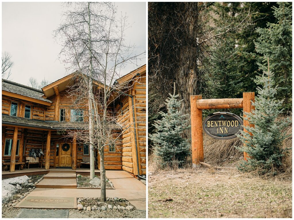 Wedding details flat lay at Bentwood Inn Jackson Hole Wyoming