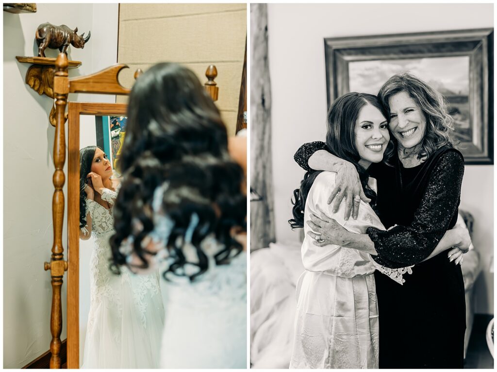 Groom getting ready for Jackson Hole wedding at Bentwood Inn