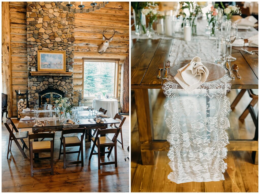 Wedding rings detail at Bentwood Inn Jackson Hole Wyoming