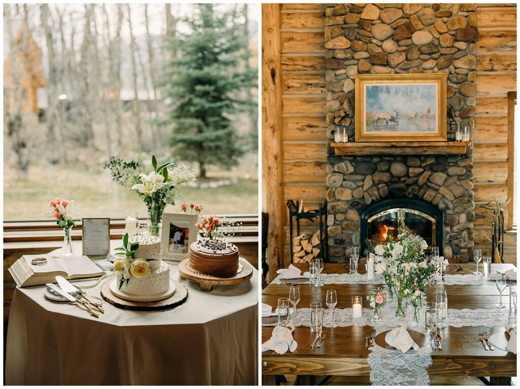 Wedding rings detail at Bentwood Inn Jackson Hole Wyoming
