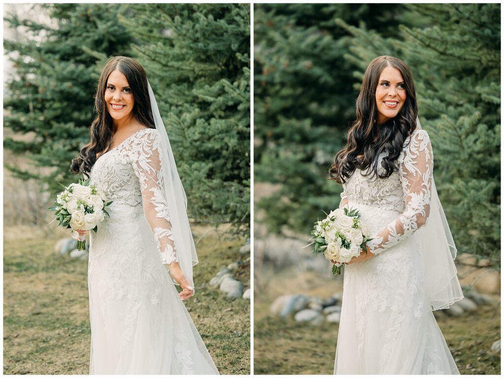 Wedding rings detail at Brentwood Inn Jackson Hole Wyoming