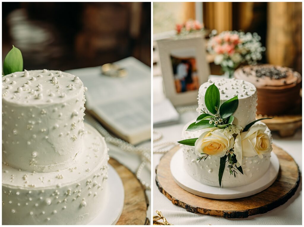 Wedding table decor at Bentwood Inn Jackson Hole reception
