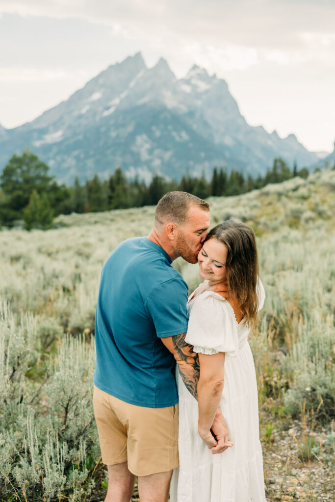Natural and candid family photography in Grand Teton National Park